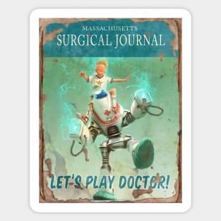 SURGICAL JOURNAL: Let's Play Doctor Sticker
